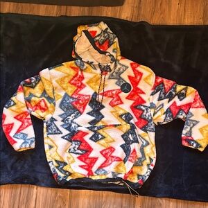 Jordan Multicolor Zigzag Men's Hoodie